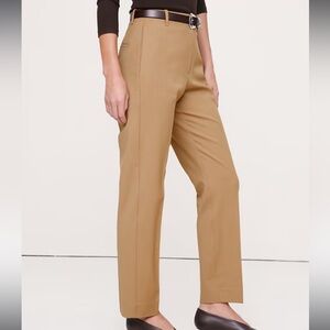 SLIM ITALIAN LIGHTWEIGHT WOOL ANKLE PANT